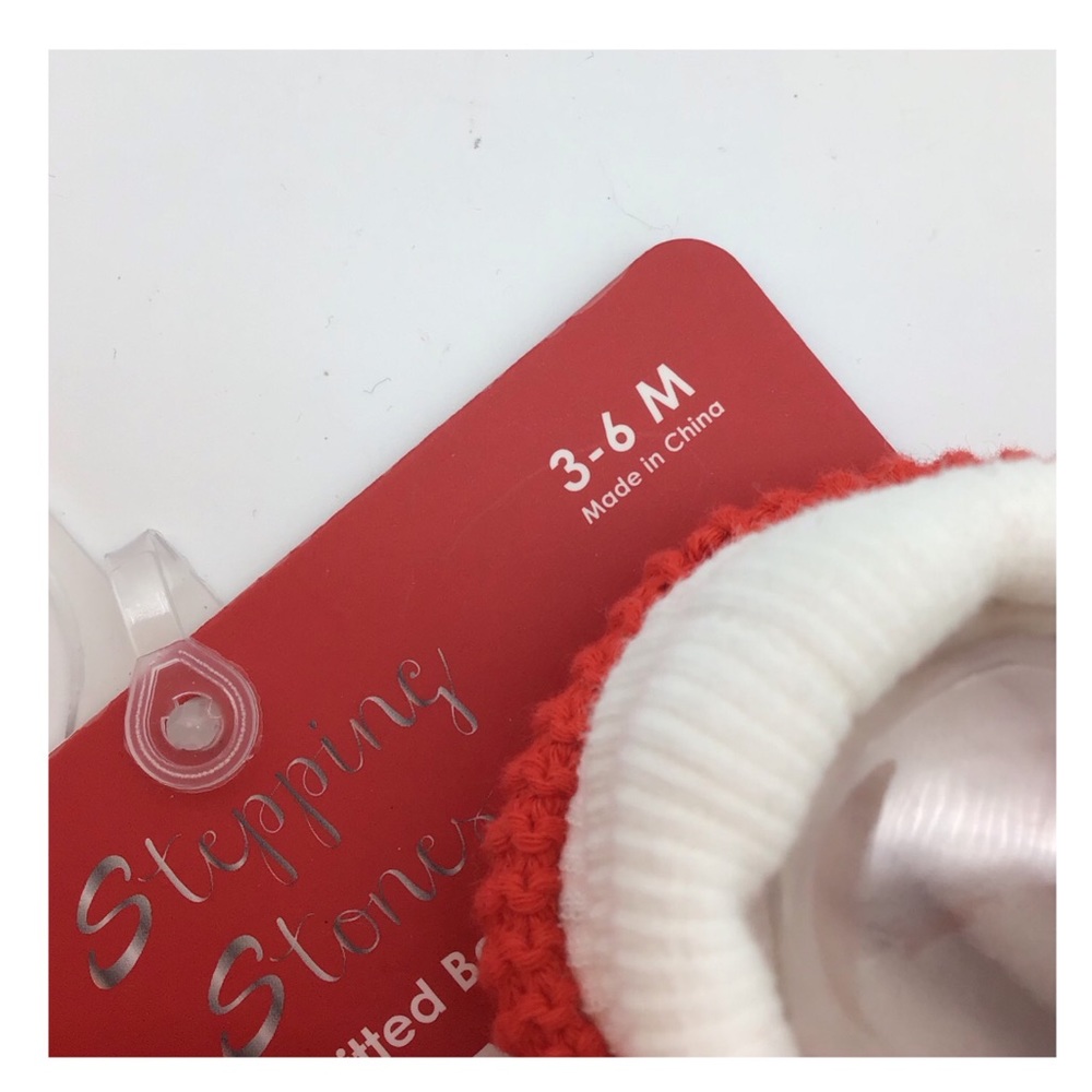 Stepping Stones Baby Knitted Booties (NWT) (Baby 3-6 M) - Picture 3 of 4